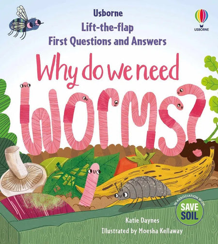 First Questions and Answers Why do we need Worms?-Nonfiction: 學前基礎 Preschool Basics-買書書 BuyBookBook