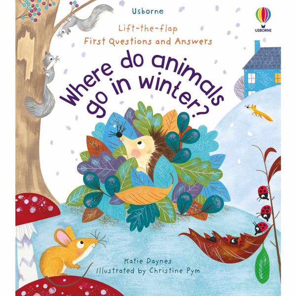 First Questions and Answers : Where Do Animals Go in Winter?-Nonfiction: 學前基礎 Preschool Basics-買書書 BuyBookBook