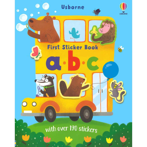 First Sticker Book Abc (Alice Beecham) (With over 190 stickers)