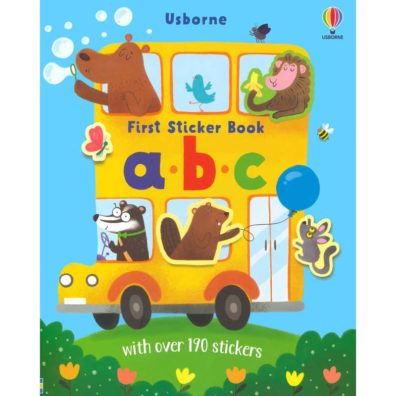 First Sticker Book Abc (Alice Beecham) (With over 190 stickers)