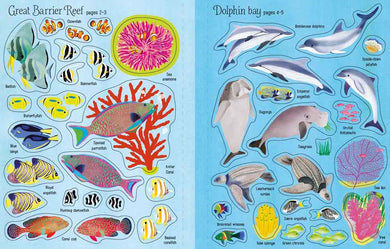 First Sticker Book Coral reef - 買書書 BuyBookBook