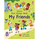 First Sticker Book My Friends - 買書書 BuyBookBook