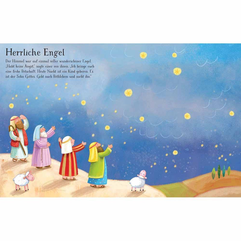 First Sticker Book Nativity Usborne