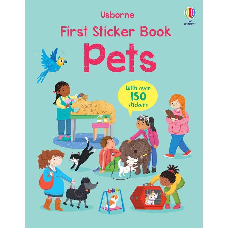 First Sticker Book Pets (Kristie Pickersgill)-Activity: 繪畫貼紙 Drawing & Sticker-買書書 BuyBookBook