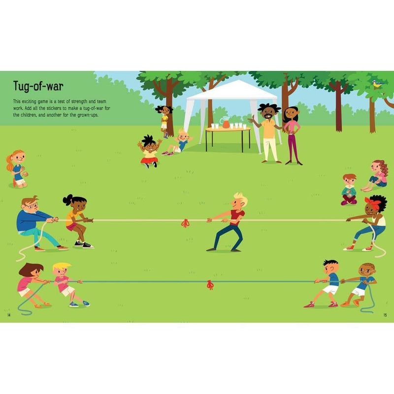 First Sticker Book Sports Day Usborne