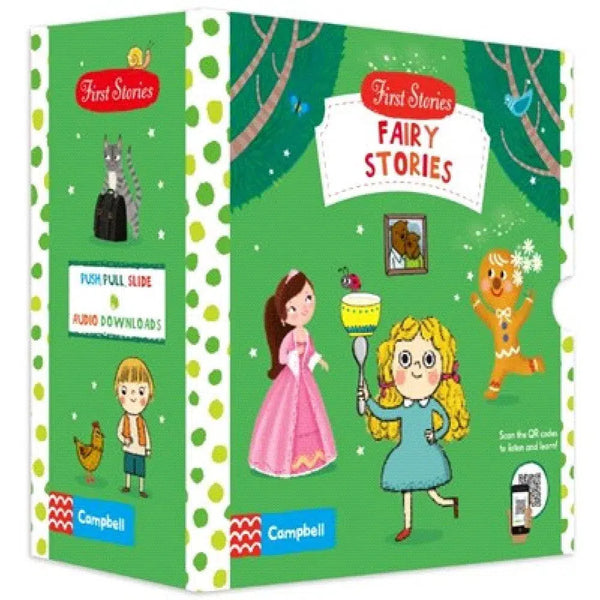 First Stories: Fairy Stories 5-book QR slipcases-Fiction: 經典傳統 Classic & Traditional-買書書 BuyBookBook