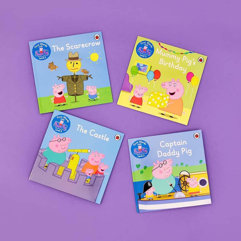 First Words with Peppa Level 3 Box Set (8 Books) Penguin UK