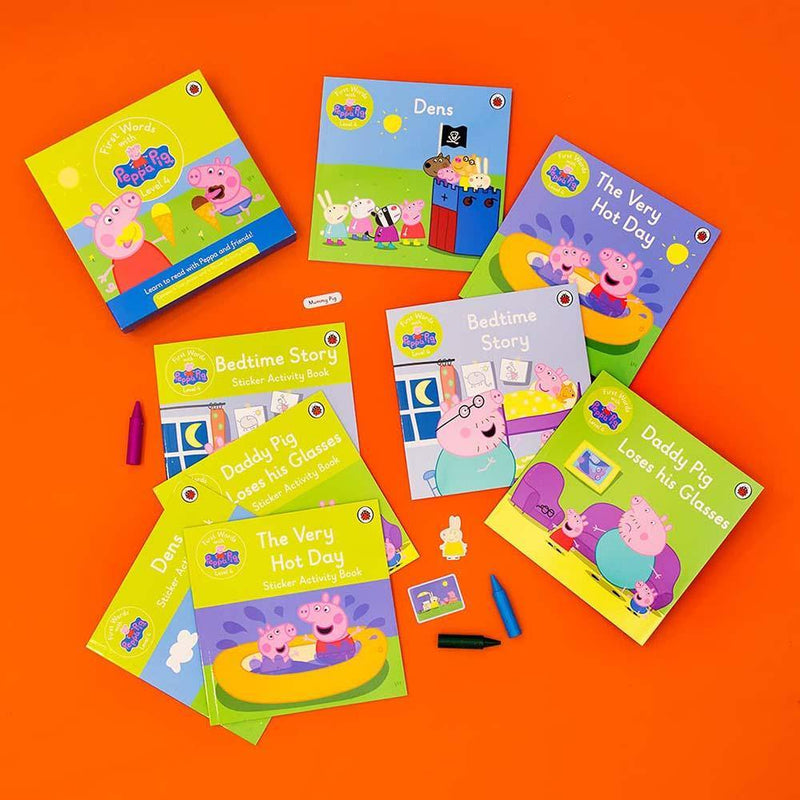 First Words with Peppa Level 4 Box Set (8 Books) Penguin UK