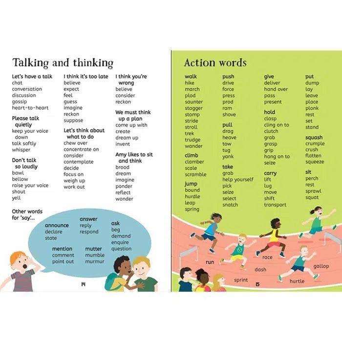 First illustrated thesaurus Usborne