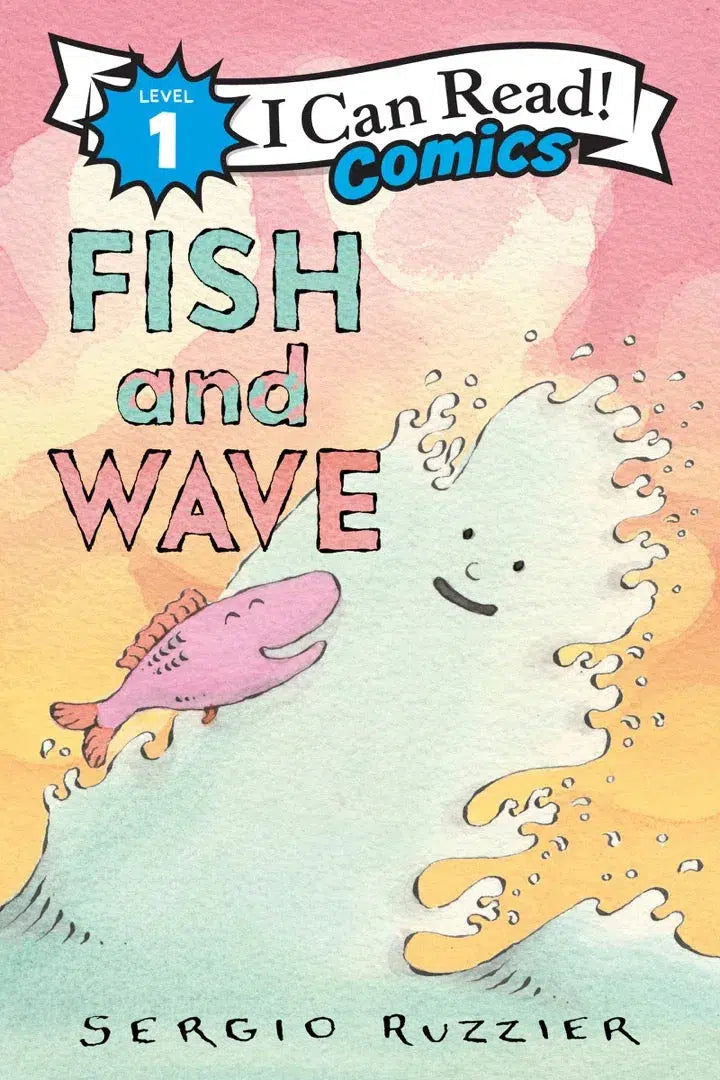 ICR: Fish and Wave (I Can Read! Comics L1)-Fiction: 橋樑章節 Early Readers-買書書 BuyBookBook