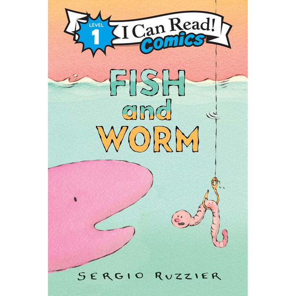 ICR: Fish and Worm (I Can Read! Comics L1) (Sergio Ruzzier)-Fiction: 橋樑章節 Early Readers-買書書 BuyBookBook