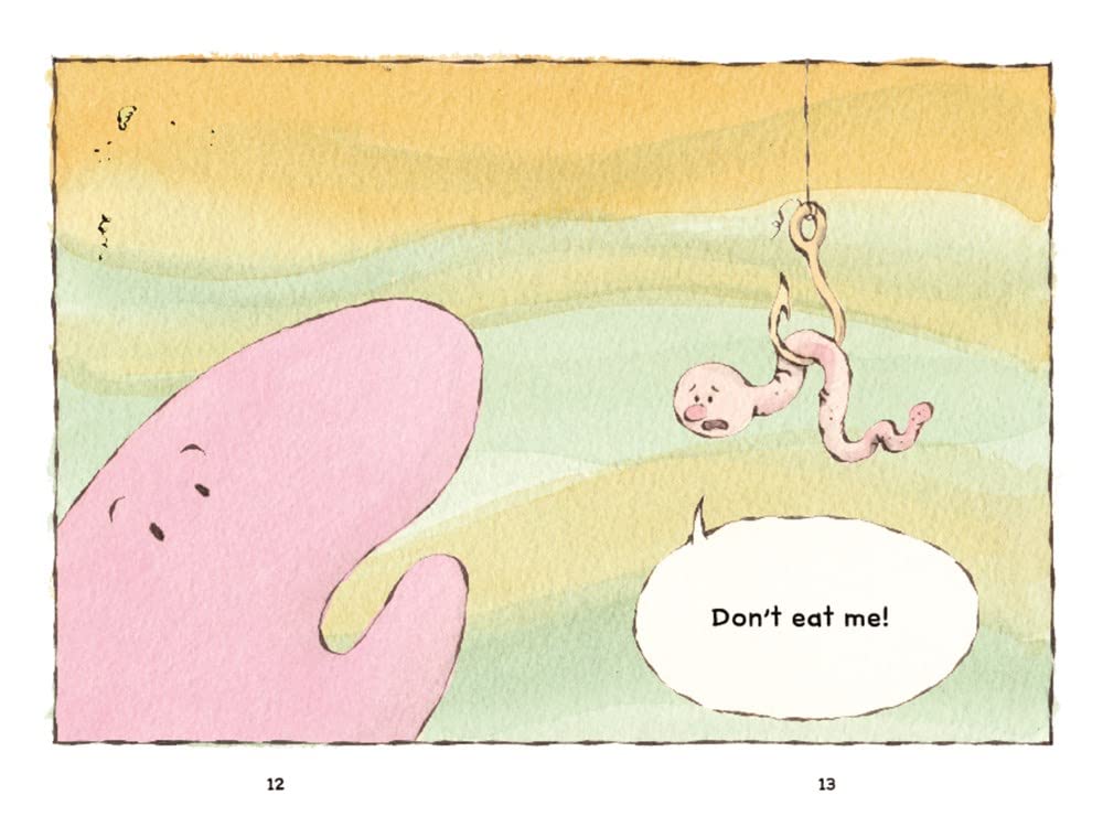 ICR: Fish and Worm (I Can Read! Comics L1) (Sergio Ruzzier)-Fiction: 橋樑章節 Early Readers-買書書 BuyBookBook