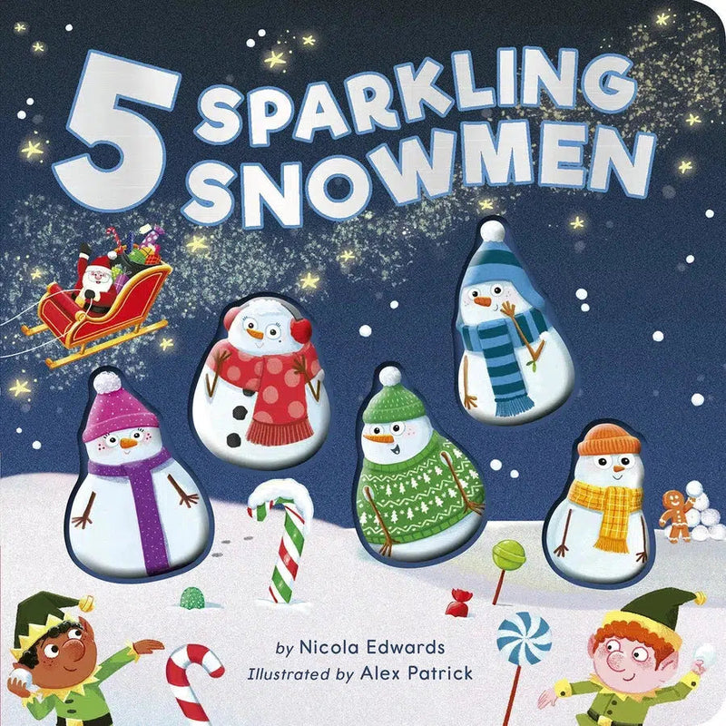 Five Sparkling Snowmen-Children’s / Teenage fiction: General, modern and contemporary fiction-買書書 BuyBookBook