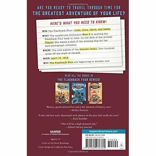 Flashback Four, #02 The Titanic Mission (Dan Gutman) Harpercollins US