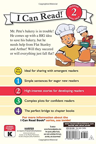 ICR: Flat Stanley and the Very Big Cookie (I Can Read! L2)-Fiction: 橋樑章節 Early Readers-買書書 BuyBookBook