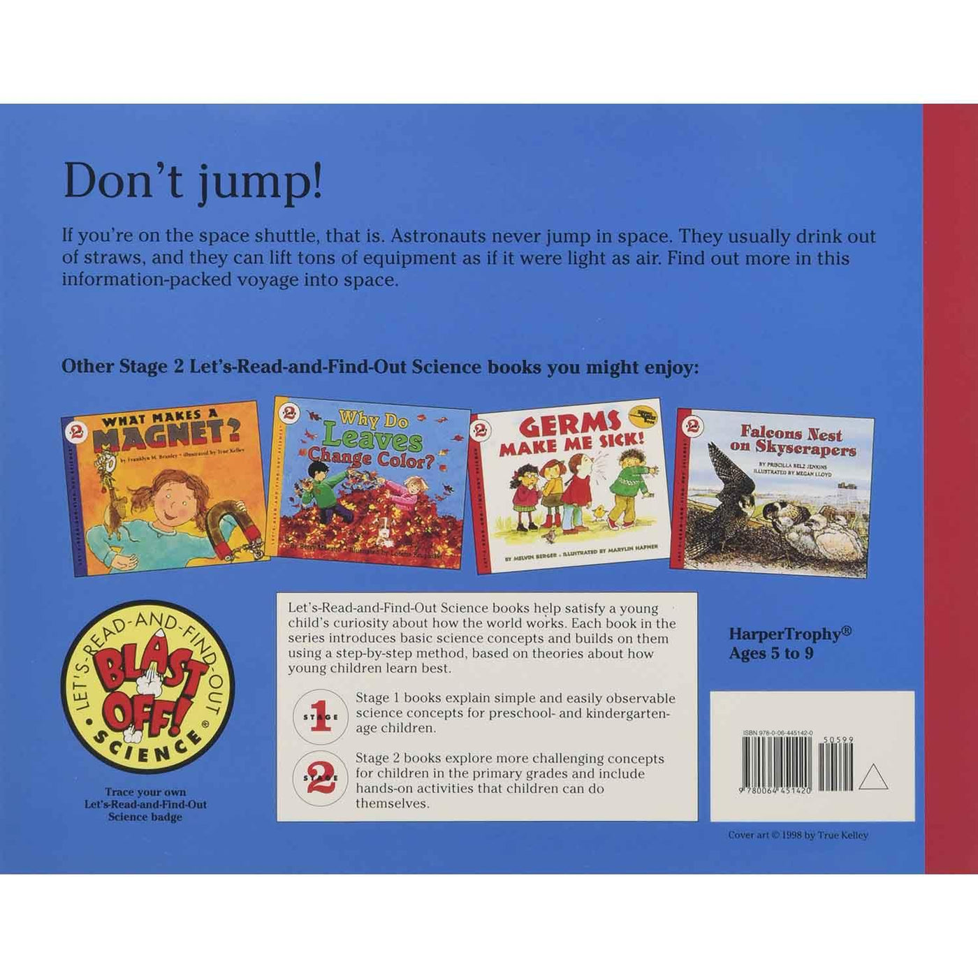 Floating in Space (Let's-Read-and-Find-Out L2) (Paperback) Harpercollins US