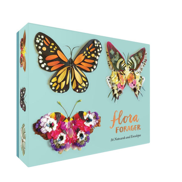 Flora Forager: Butterfly Notecards-Lifestyle and Leisure-買書書 BuyBookBook