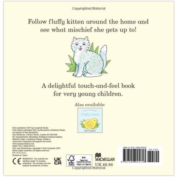 Fluffy Kitten (Board Book) (Rod Campbell) Campbell