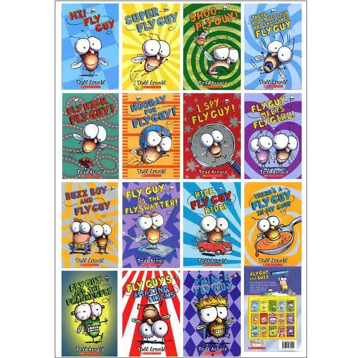 Fly Guy and Buzz Mega Collection (15 Books) (Tedd Arnold) Scholastic