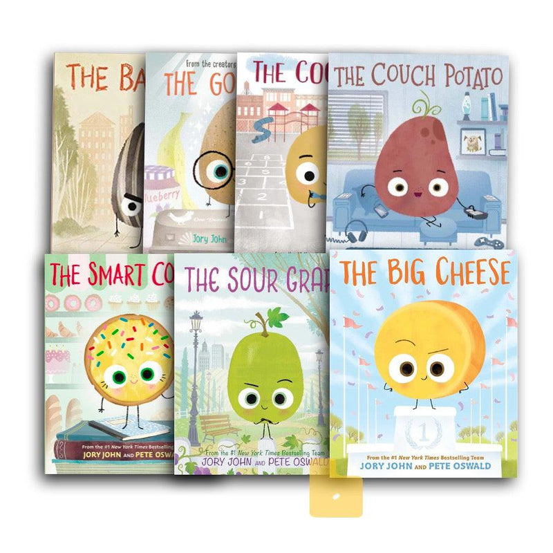 Food Group, The - Bundle (Jory John)-Fiction: 兒童繪本 Picture Books-買書書 BuyBookBook