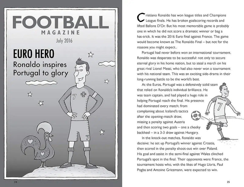 Football School Epic Heroes (Alex Bellos)-Fiction: 幽默搞笑 Humorous-買書書 BuyBookBook