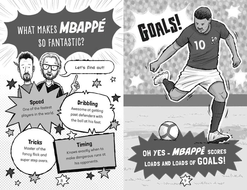 Football Superstars - Mbappe Rules (Simon Mugford)-Nonfiction: 人物傳記 Biography-買書書 BuyBookBook