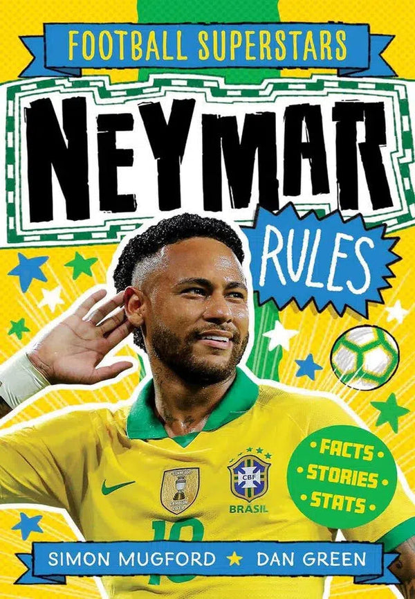 Football Superstars - Neymar Rules (Simon Mugford)-Nonfiction: 人物傳記 Biography-買書書 BuyBookBook