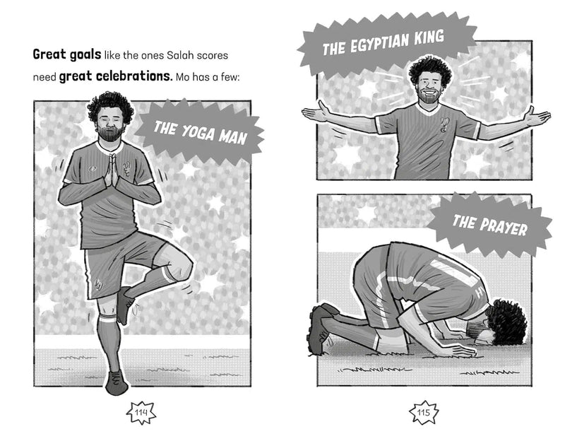 Football Superstars - Salah Rules (Simon Mugford)-Nonfiction: 人物傳記 Biography-買書書 BuyBookBook