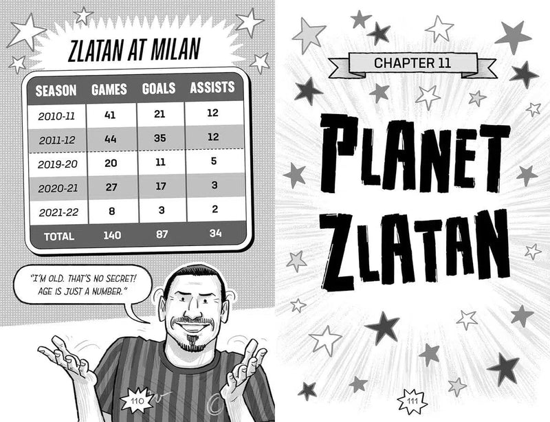 Football Superstars - Zlatan Rules (Simon Mugford)-Nonfiction: 人物傳記 Biography-買書書 BuyBookBook