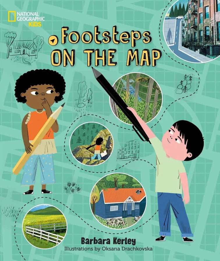 Footsteps on the Map-Children’s / Teenage general interest: Nature and animals-買書書 BuyBookBook