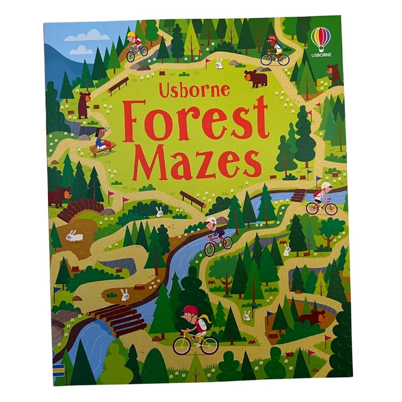 Forest Maze  (Usborne Book and Jigsaw) (300 pcs) - 買書書 BuyBookBook