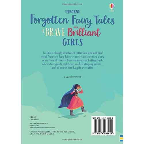 Forgotten Fairy Tales of Brave and Brilliant Girls (Hardback) Usborne