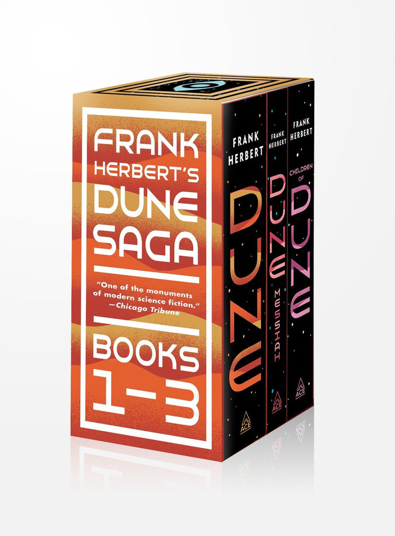 Frank Herbert's Dune Saga 3-Book Boxed Set-Fiction: Science fiction-買書書 BuyBookBook