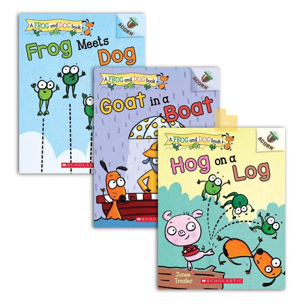 Frog and Dog #01-03 Bundle (3 books) (Acorn) Scholastic