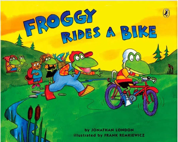 Froggy Rides a Bike-Children’s / Teenage fiction: Sporting stories-買書書 BuyBookBook