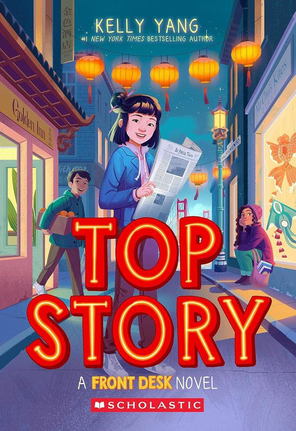 Front Desk #05 TOP STORY (Kelly Yang)-Children’s / Teenage fiction: School stories-買書書 BuyBookBook