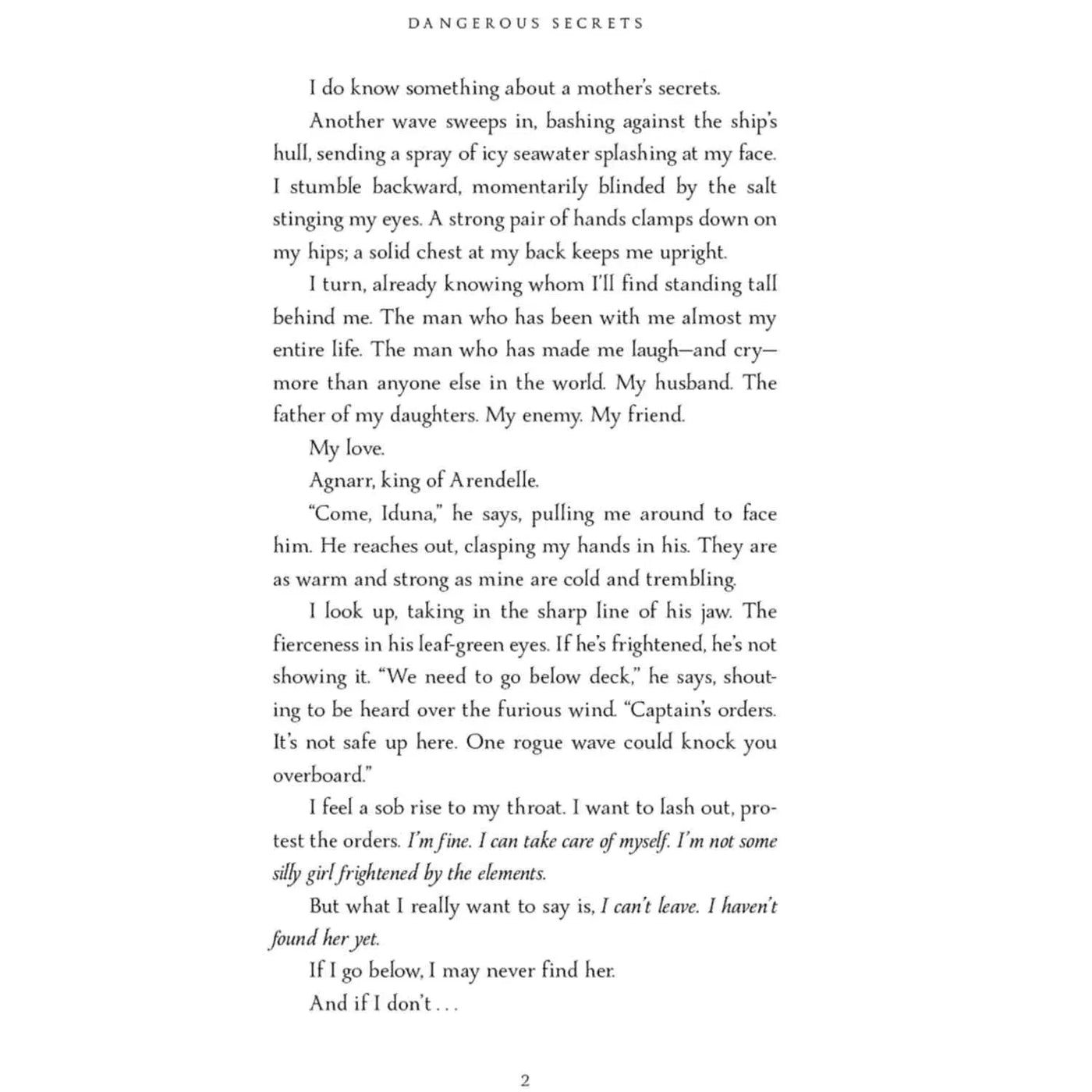 Frozen 2 Dangerous Secrets -The Story of Iduna and Agnarr (Hardback) Hachette US