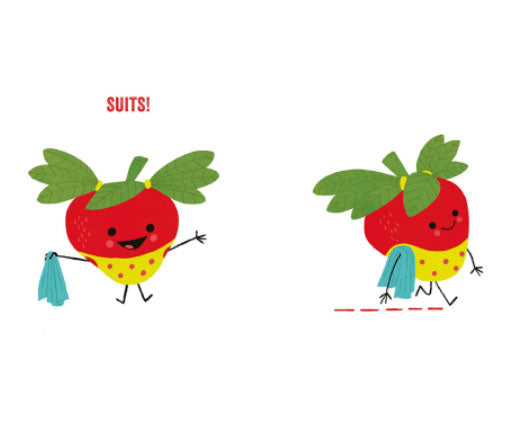 Fruits in Suits (Board Book) - 買書書 BuyBookBook