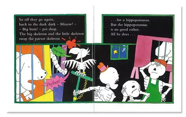 Funny Bones Book and Audio Collection (8 Books & CD) ( Allan Ahlberg)-Fiction: 兒童繪本 Picture Books-買書書 BuyBookBook