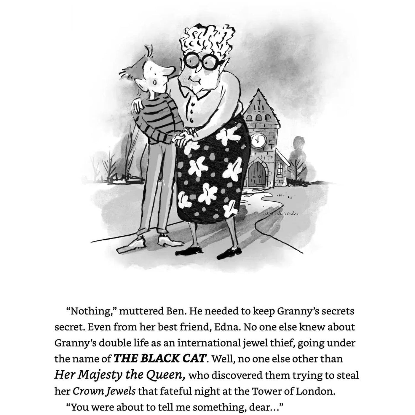 Gangsta Granny #2 Strikes Again! (Paperback)(David Walliams)(Tony Ross) Harpercollins (UK)