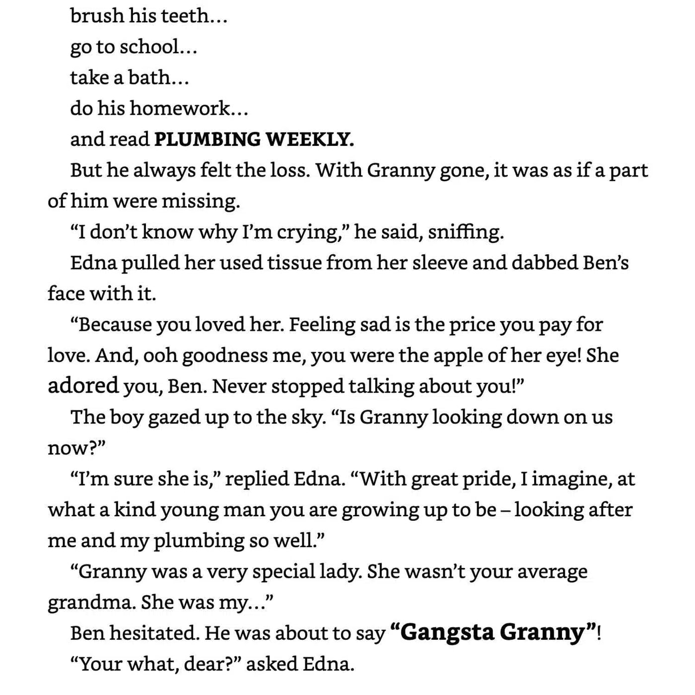 Gangsta Granny #2 Strikes Again! (Paperback)(David Walliams)(Tony Ross) Harpercollins (UK)