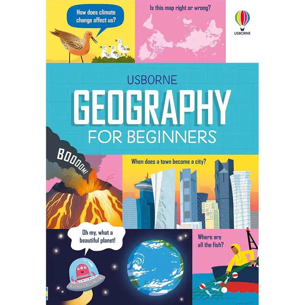 Geography for Beginners (Sarah Hull)-Nonfiction: 天文地理 Space & Geography-買書書 BuyBookBook