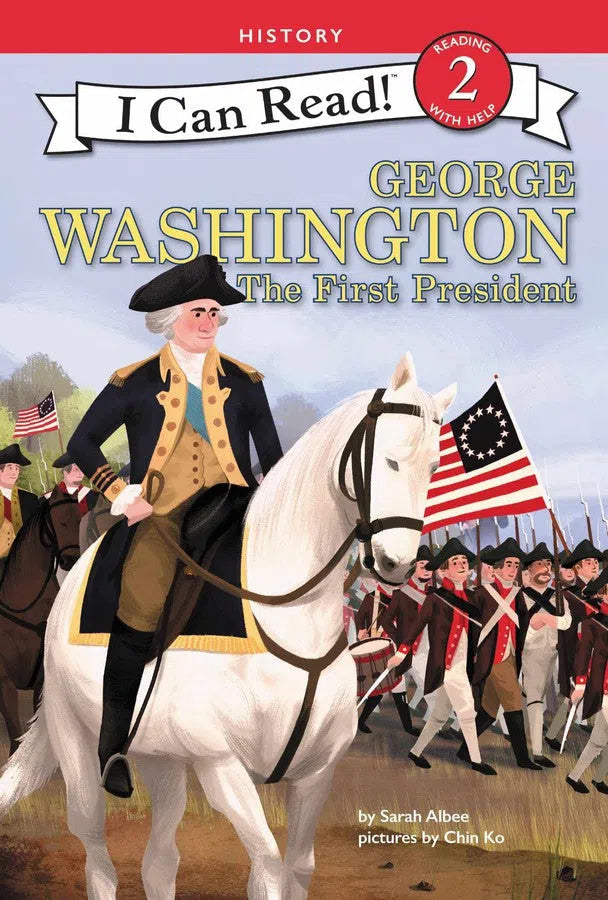 ICR: George Washington: The First President (I Can Read! L2)-Fiction: 橋樑章節 Early Readers-買書書 BuyBookBook