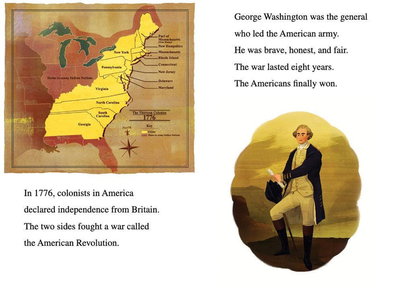 ICR: George Washington: The First President (I Can Read! L2)-Fiction: 橋樑章節 Early Readers-買書書 BuyBookBook