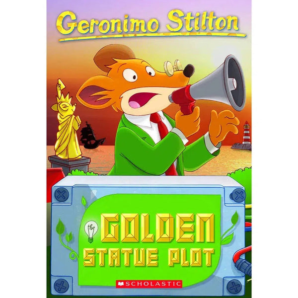 Geronimo Stilton #55 The Golden Statue Plot - 買書書 BuyBookBook