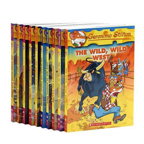 Geronimo Stilton(正版) #21-30 Collection (10 book) Scholastic