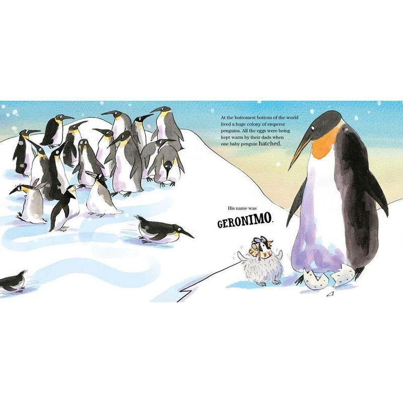 Geronimo The Penguin who thought he could fly! (Paperback)(David Walliams)(Tony Ross) Harpercollins (UK)