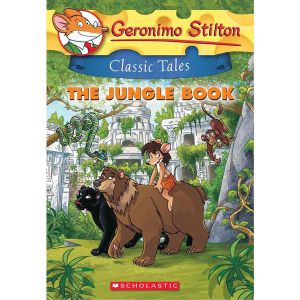 Geronimo Stilton Classic Tales #11 Jungle Book-Fiction: 經典傳統 Classic & Traditional-買書書 BuyBookBook