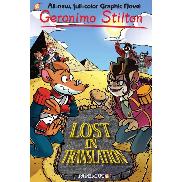 Geronimo Stilton Graphic Novel #19 Lost in Translation (Hardcover) Macmillan US