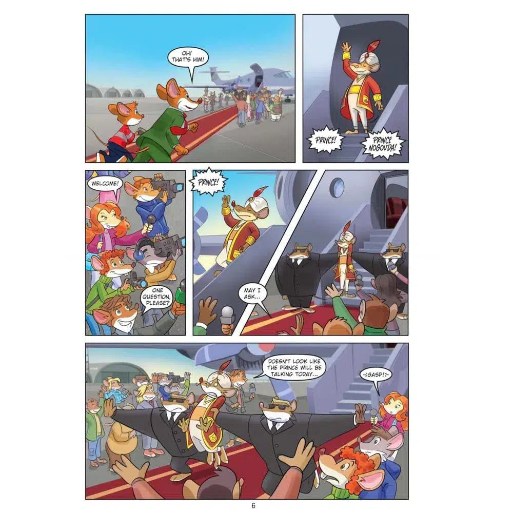 Geronimo Stilton Reporter #01 Operation Shufongfong (Graphic Novel) (Hardcover) Macmillan US